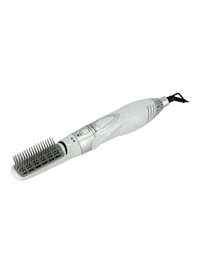 KRYPTON - 800W Hair Styler with 360 Swivel Cord - Ideal Accessory With Overheat Protection - Volume And Curl Air Styler White - Image 1