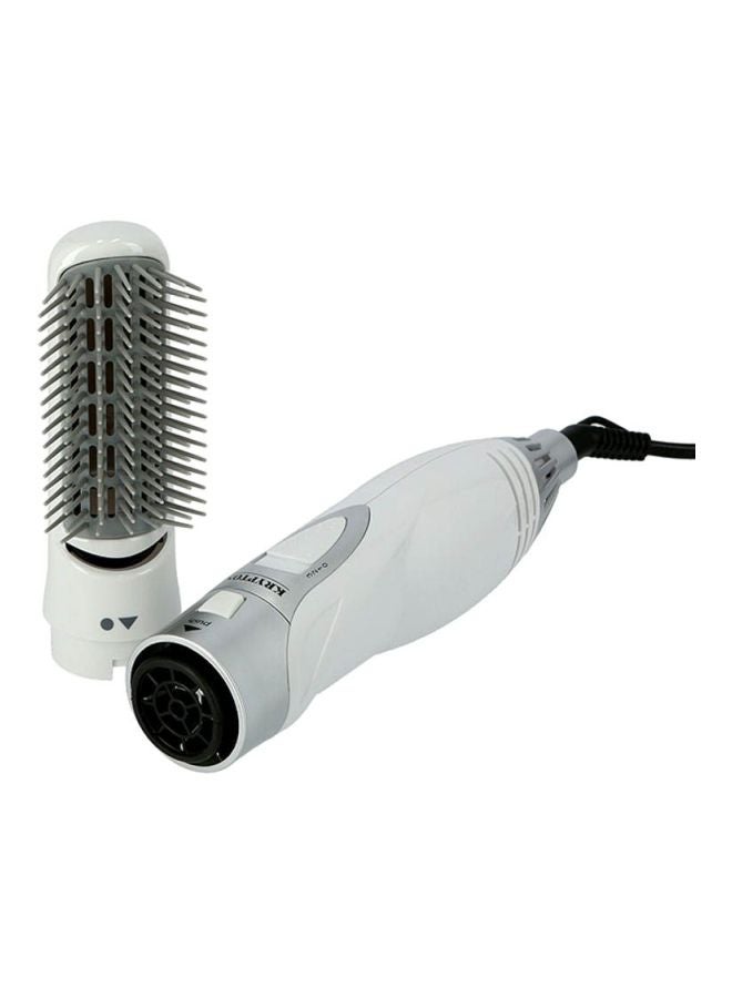 KRYPTON - 800W Hair Styler with 360 Swivel Cord - Ideal Accessory With Overheat Protection - Volume And Curl Air Styler White - Image 1
