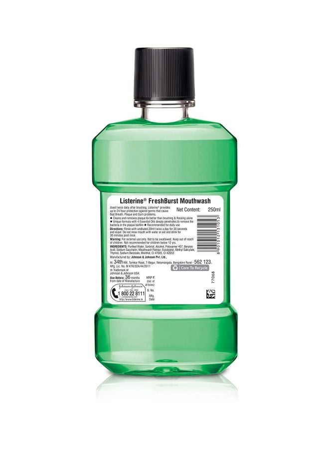 Listerine 3-Pack Fresh Burst Mouthwash 3x250ml  - Image 2