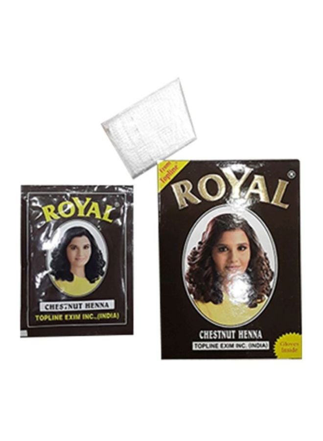 رويال حناء لتلوين الشعر بني