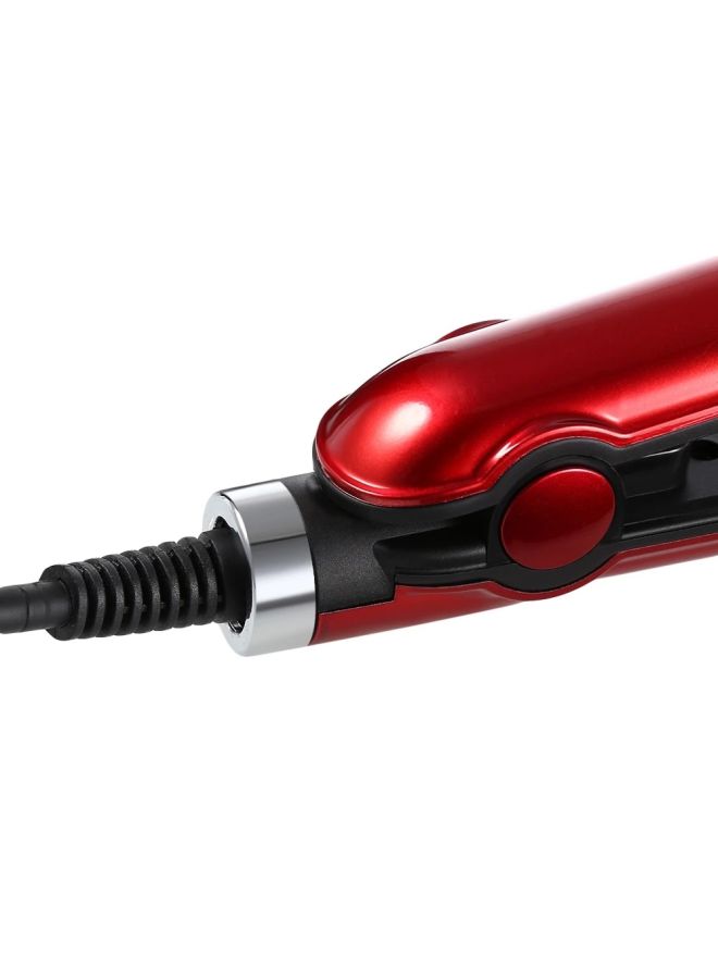 Kemei - KM-531 Adjustable Flat Iron Hair Straightener Black/Red 417grams - Image 1