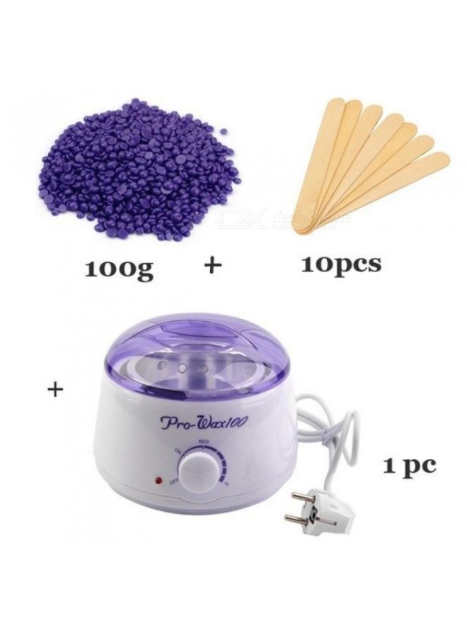 Pro-Wax100 - Wax Heater White/Purple - Image 1