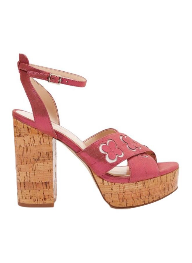 NINE WEST - Koolkat High Heeled Sandals Pink - Image 1