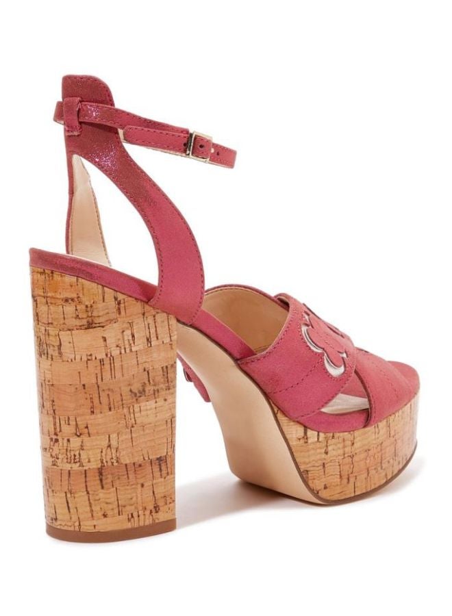 NINE WEST - Koolkat High Heeled Sandals Pink - Image 1