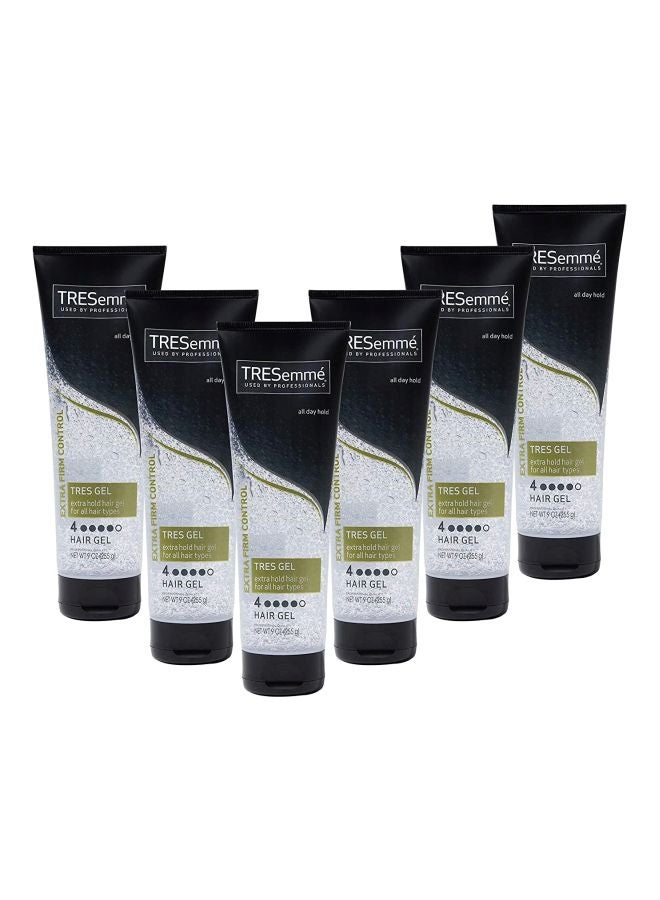 Tresemme 6-Piece Extra Firm Control Hair Gel  - Image 1