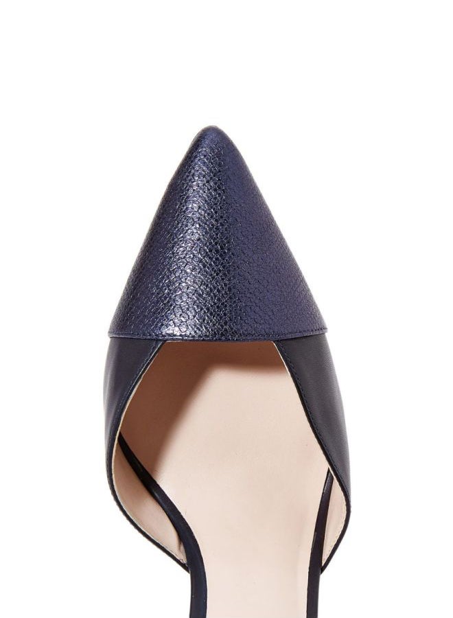 NINE WEST Trombly High Heel Sandals Navy/Black  - Image 3
