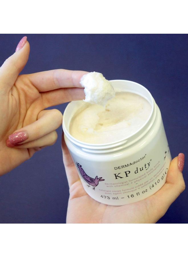DERMAdoctor - KP Duty Dermatologist Formulated Body Scrub 473ml - Image 1