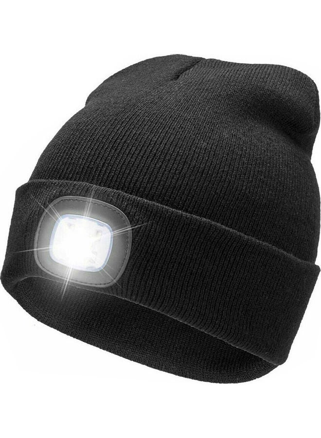 Generic Unisex Warm LED Light Beanie Hat Cap 20 * 10 * 20cm - Image 1