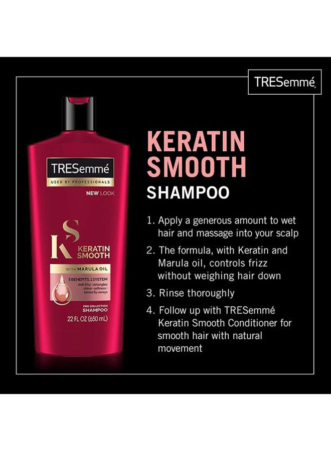 Tresemme - Keratin Smooth With Marula Oil Shampoo - Image 1