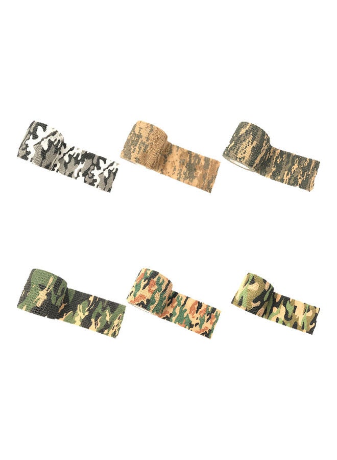 Generic 6-Pics Camo Camouflage Tape Bandage Hunt Rifle Wrap 20*10*20cm - Image 5