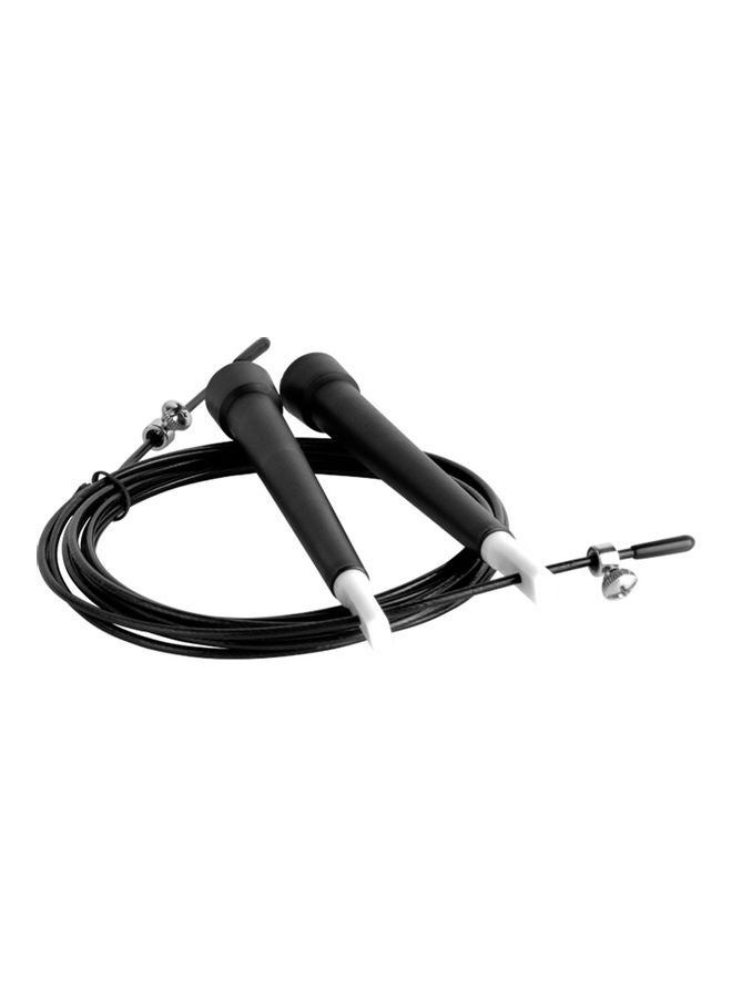 Generic - 300cm Adjustable Steel Speed Skipping Jump Rope with Ball Bearing Workout Tool 20*10*20cm - Image 1