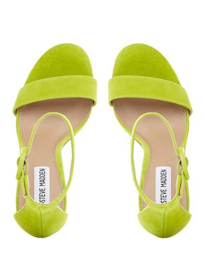STEVE MADDEN Friday Dress Sandals Green  - Image 3