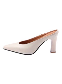 HUSK'SWARE Leather Slip-On Mule White  - Image 2