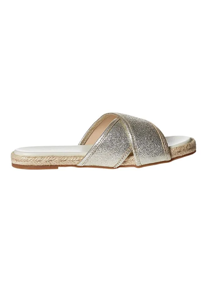 NINE WEST Yamuna Slides Silver