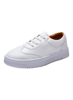 HUSK'SWARE Textured Low-Top Sneakers White  - Image 1