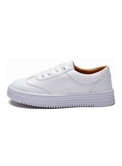 HUSK'SWARE Textured Low-Top Sneakers White  - Image 2