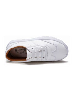 HUSK'SWARE Textured Low-Top Sneakers White  - Image 3