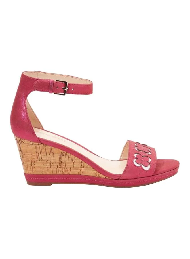 NINE WEST Julian Ankel Strap Wedges
