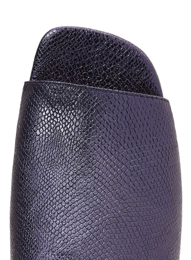 NINE WEST - Raydon Low Heel Mule Blue - Image 1