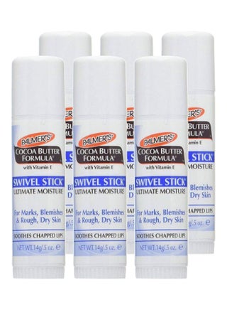 6-Piece Cocoa Butter Formula Swivel Stick Lip Moisturizer - v1605627425/N32750375A_1