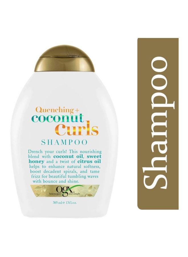 Ogx - Quenching+ Coconut Curls Shampoo 385ml - Image 1