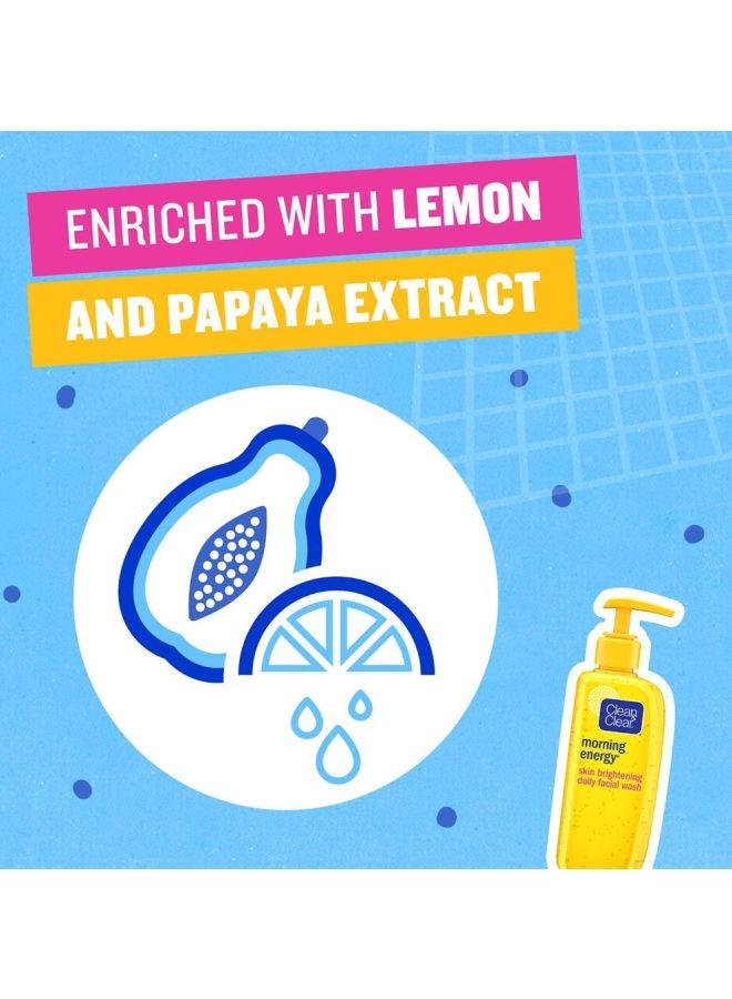 Clean & Clear Morning Energy Skin Brightening Face Wash 150ml - Image 2