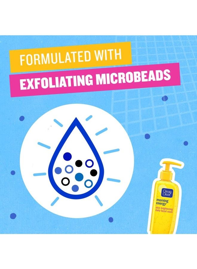 Clean & Clear Morning Energy Skin Brightening Face Wash 150ml - Image 3