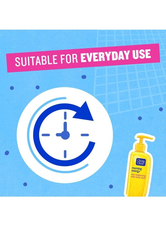 Clean & Clear Morning Energy Skin Brightening Face Wash 150ml - Image 5