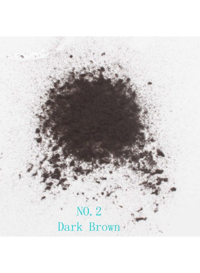 Dexe - Hair Building Fiber Powder 02. Dark Brown 22grams - Image 1