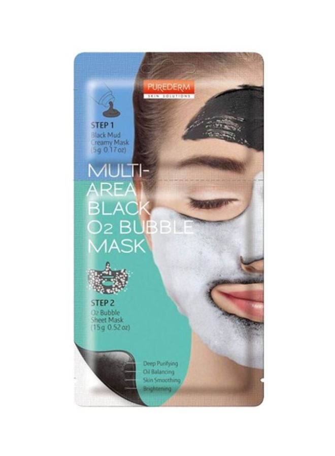 بيور ديرم ماسك رغوي أسود بالأكسجين للأماكن المتعددة 20جرام - Image 1