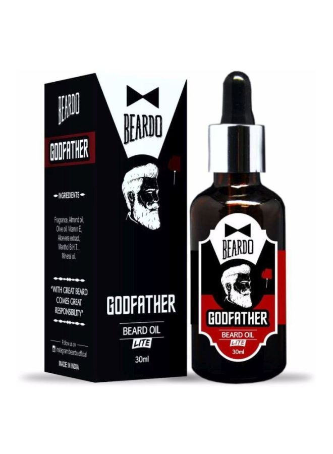 BEARDO Godfather Beard Oil Lite With Hair Serum Beard Oil 30, Hair Serum With Argan Oil 50ml - Image 3