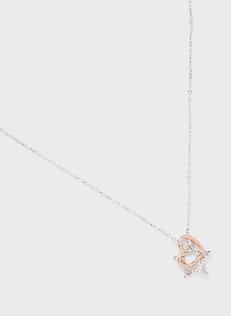 BUCKLEY LONDON - 2-Piece Wish Upon A Star Necklace And Earrings Set - Image 1