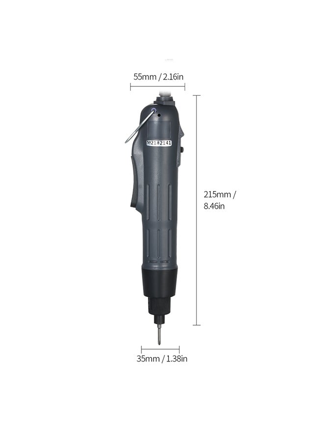 Generic Industrial Electric Screwdriver Adjustable Torque Electrical Screwdriver Powered Screw Driver High Precision Torque Electric Screwdriver with Power Supply Plug multicolor 29.0x11.0x5.5cm  - Image 3