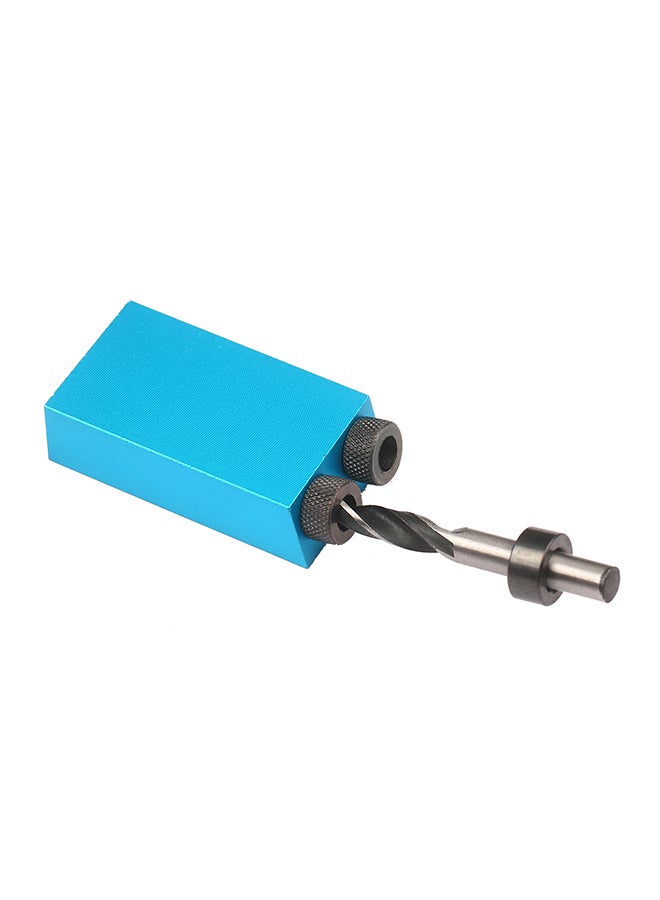 Generic 14pcs Woodworking Oblique Hole Locator Set Blue 20.00X2.00X13.00cm  - Image 2