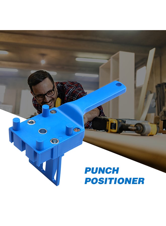 1-Piece Quick Wood Doweling Jig Blue 24.00X5.00X8.00cm  - Image 4