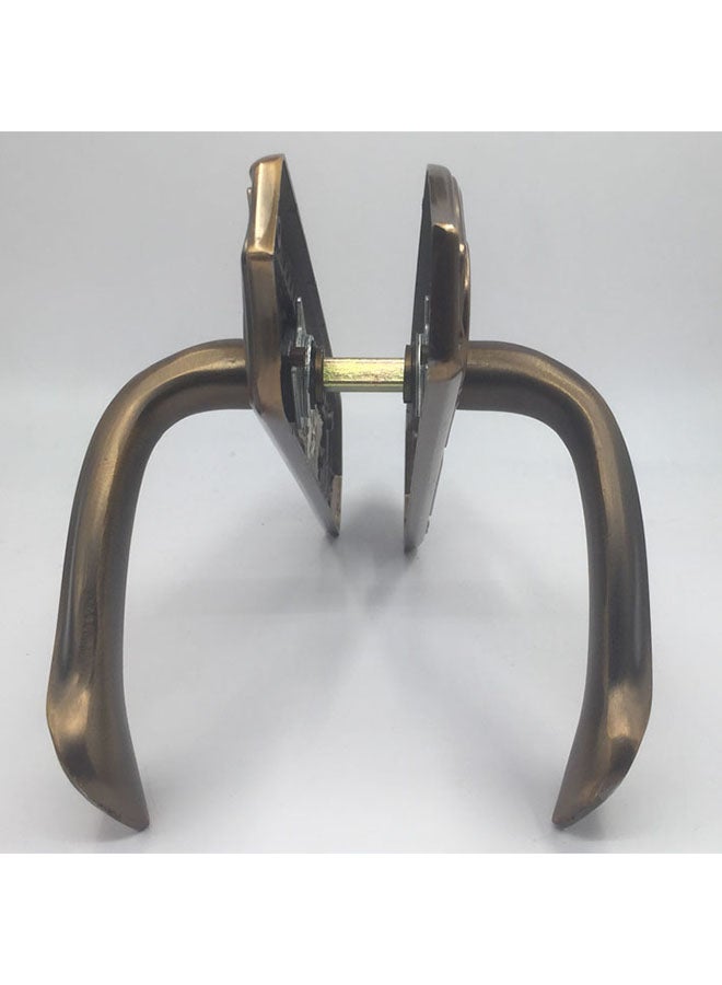 Zinc iron door handle gold 58mm/85mm Gold  - Image 3