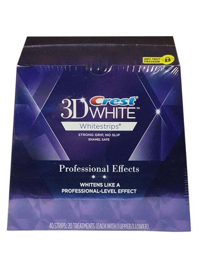 Crest - 40-Piece 3D WhiteStrips Dental Whitening Kit - Image 1