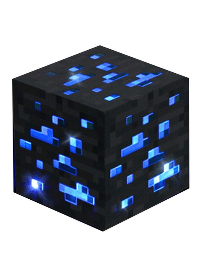 Square Shaped LED Light Black/Blue 8x8x8cm - v1605628483/N40728008A_1