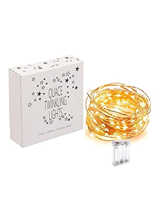 GLOW LIFE String LED Light Yellow 10meter