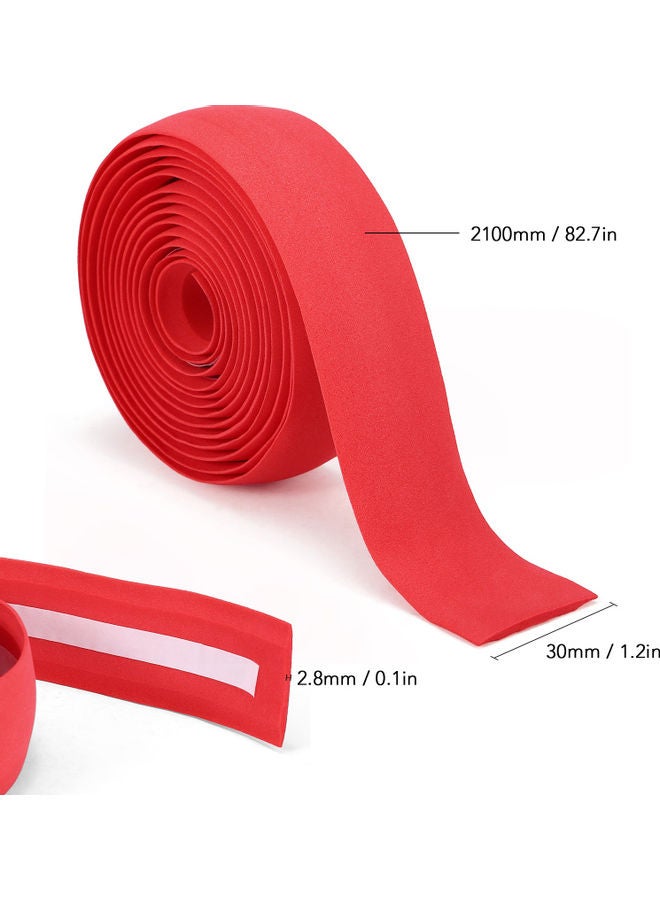 Generic - 2-Piece Of Bicycle Handlebar Tapes Soft Road Bike Handlebar Band Breathable 21*4*13.5cm - Image 1