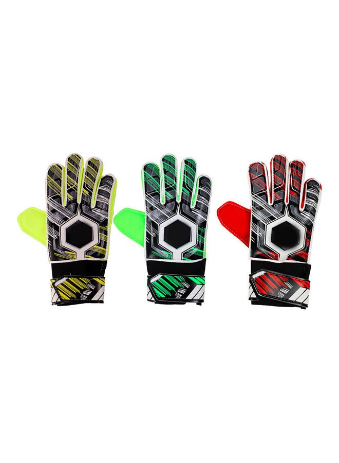 Generic Adult Kids Football Soccer Goalkeeper Goalie Full Finger Hand Protection Gloves 20*10*20cm - Image 5