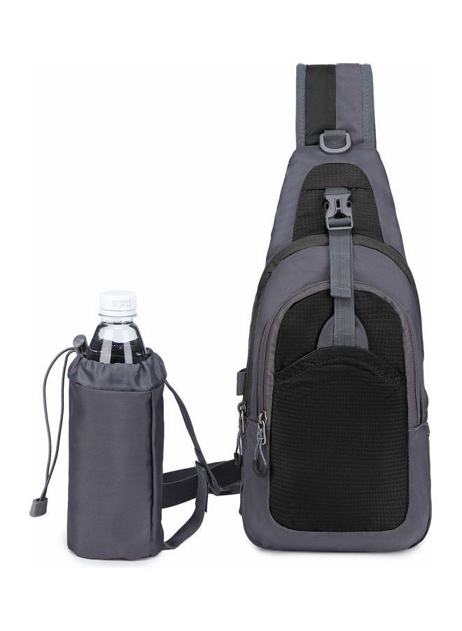 Generic - 7L Sling Bag Women Men Shoulder Backpack Chest Pack Causal Crossbody Bag for Cycling Camping 37 x 2 x 24cm - Image 1