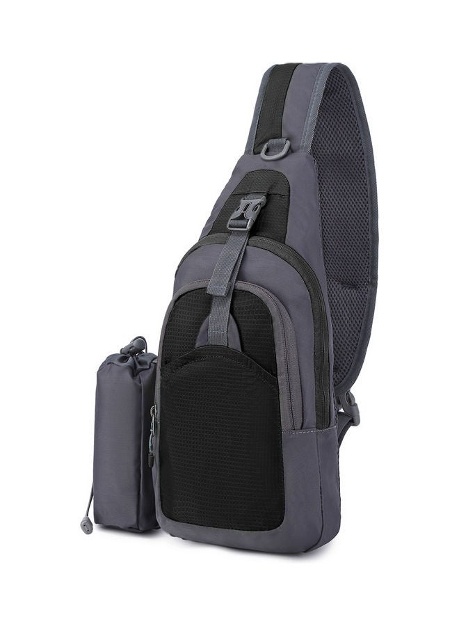 Generic - 7L Sling Bag Women Men Shoulder Backpack Chest Pack Causal Crossbody Bag for Cycling Camping 37 x 2 x 24cm - Image 1