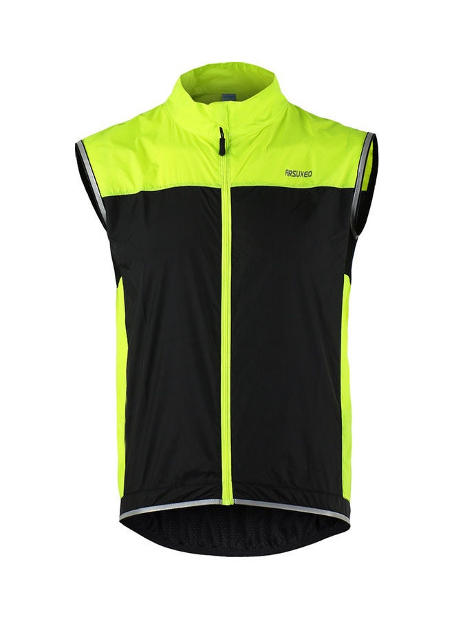Generic ARSUXEO Men's Ultrathin Lightweight Sleeveless Coat Jacket Running Cycling Bicycle Vest Windproof M M - Image 5