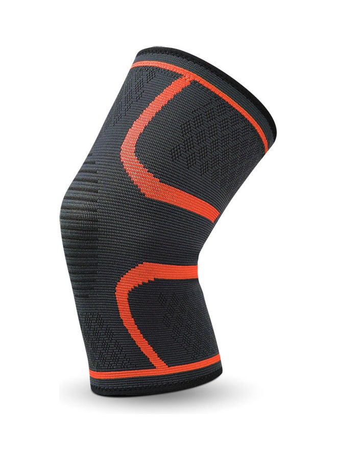 Generic 2-Piece Men Women Knee Pad Knee Compression Sleeve Knitted Fabric Joint Pain-Relief Football Knee Brace L Lcm  - Image 5