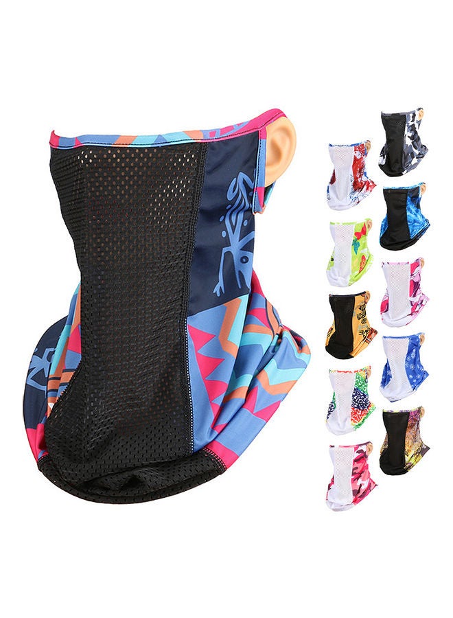 Generic UV Protection Face Mask Sun-Protective Neck Gaiter Outdoor Cycling Ultraviolet-proof Neckerchief  Versatile Breathable Neck   Sleeve  Anti-Dust and Anti-Droplet Neck Scarf for Men and Women 16*3*14cm  - Image 1