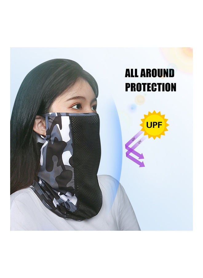 Generic UV Protection Face Mask Sun-Protective Neck Gaiter Outdoor Cycling Ultraviolet-proof Neckerchief  Versatile Breathable Neck   Sleeve  Anti-Dust and Anti-Droplet Neck Scarf for Men and Women 16*3*14cm  - Image 4