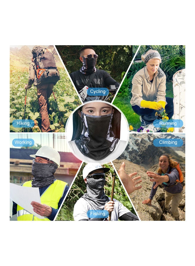 Generic UV Protection Face Mask Sun-Protective Neck Gaiter Outdoor Cycling Ultraviolet-proof Neckerchief  Versatile Breathable Neck   Sleeve  Anti-Dust and Anti-Droplet Neck Scarf for Men and Women 16*3*14cm  - Image 5