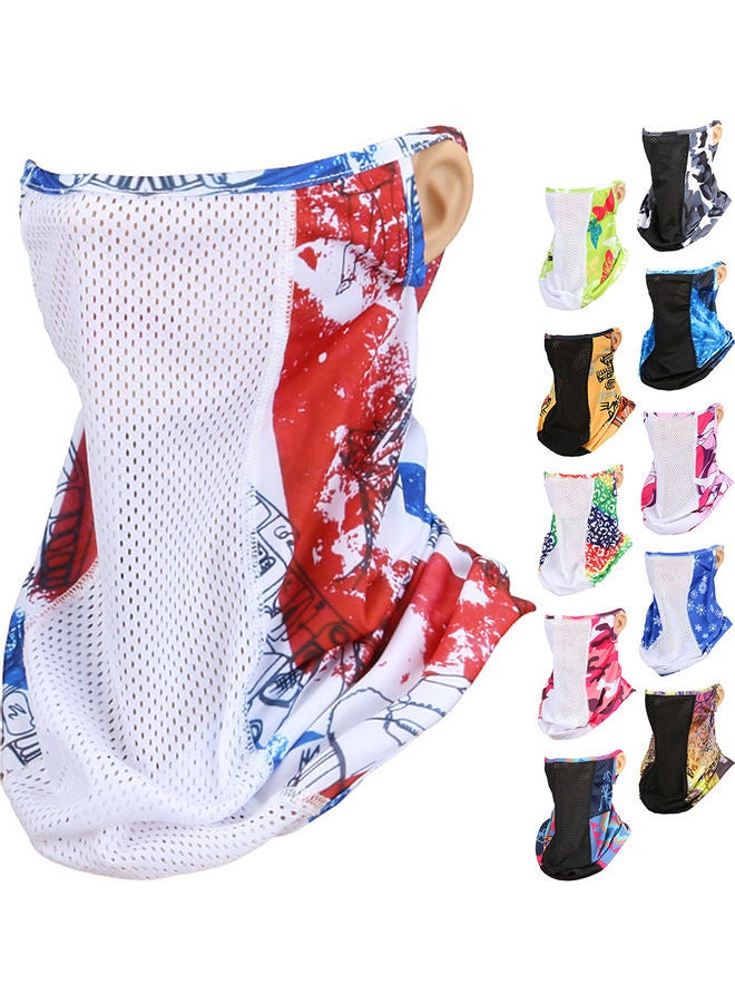 Generic UV Protection Face Mask Sun-Protective Neck Gaiter Outdoor Cycling Ultraviolet-proof Neckerchief  Versatile Breathable Neck   Sleeve  Anti-Dust and Anti-Droplet Neck Scarf for Men and Women 16*3*14cm  - Image 1