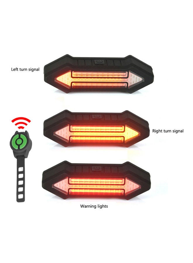 مجموعة مصابيح LED ذكية متعددة الوظائف وقابلة لإعادة الشحن ومزودة بمنفذ USB ومناسبة للاستخدام في الأماكن الخارجية وأثناء ركوب الدراجات في الليل ومزودة بجهاز تحكم عن بعد 30*5*10سم - Image 5